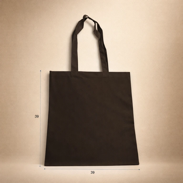 Bolsa de Algodón 39 × 39 cm Negra