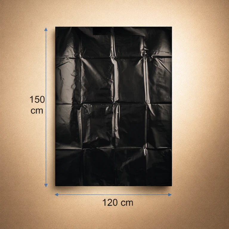 Bolsa de Basura Gruesa 120 × 150 cm (90 Mic)