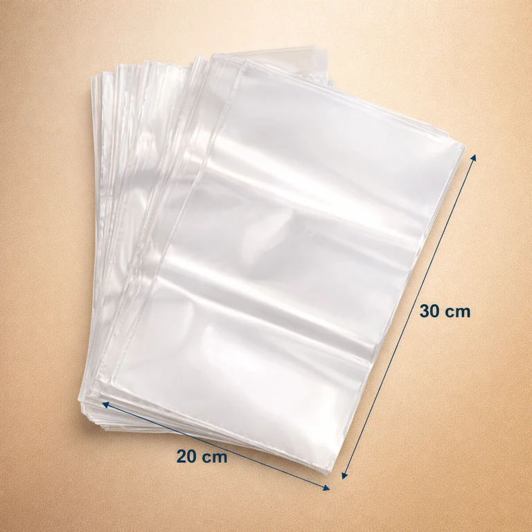 Bolsas de Polietileno Gruesas 20 × 30 cm