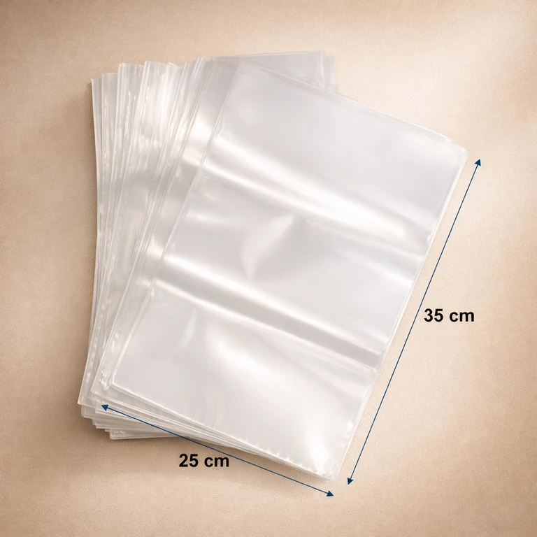 Bolsas de Polietileno Gruesas 25 × 35 cm