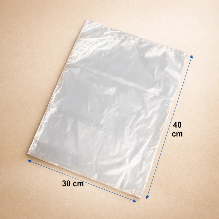 Bolsas de Polietileno Simple 25–30 Micrones 30 × 40 cm