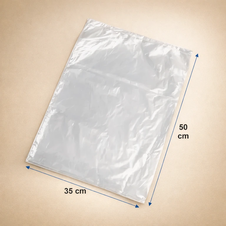 Bolsas de Polietileno Simple 25–30 Micrones 35 × 50 cm